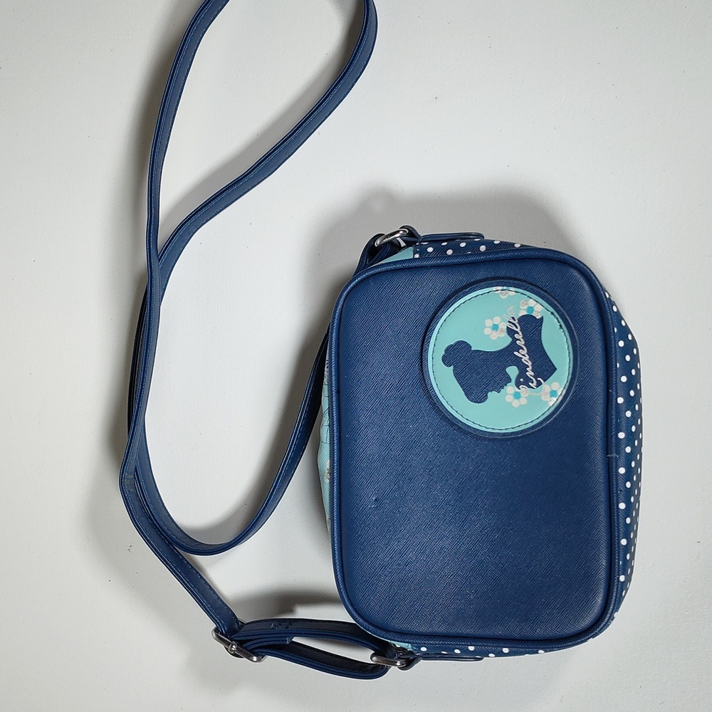 Disney Danielle Nicole Cinderella blue crossbody purse bag
